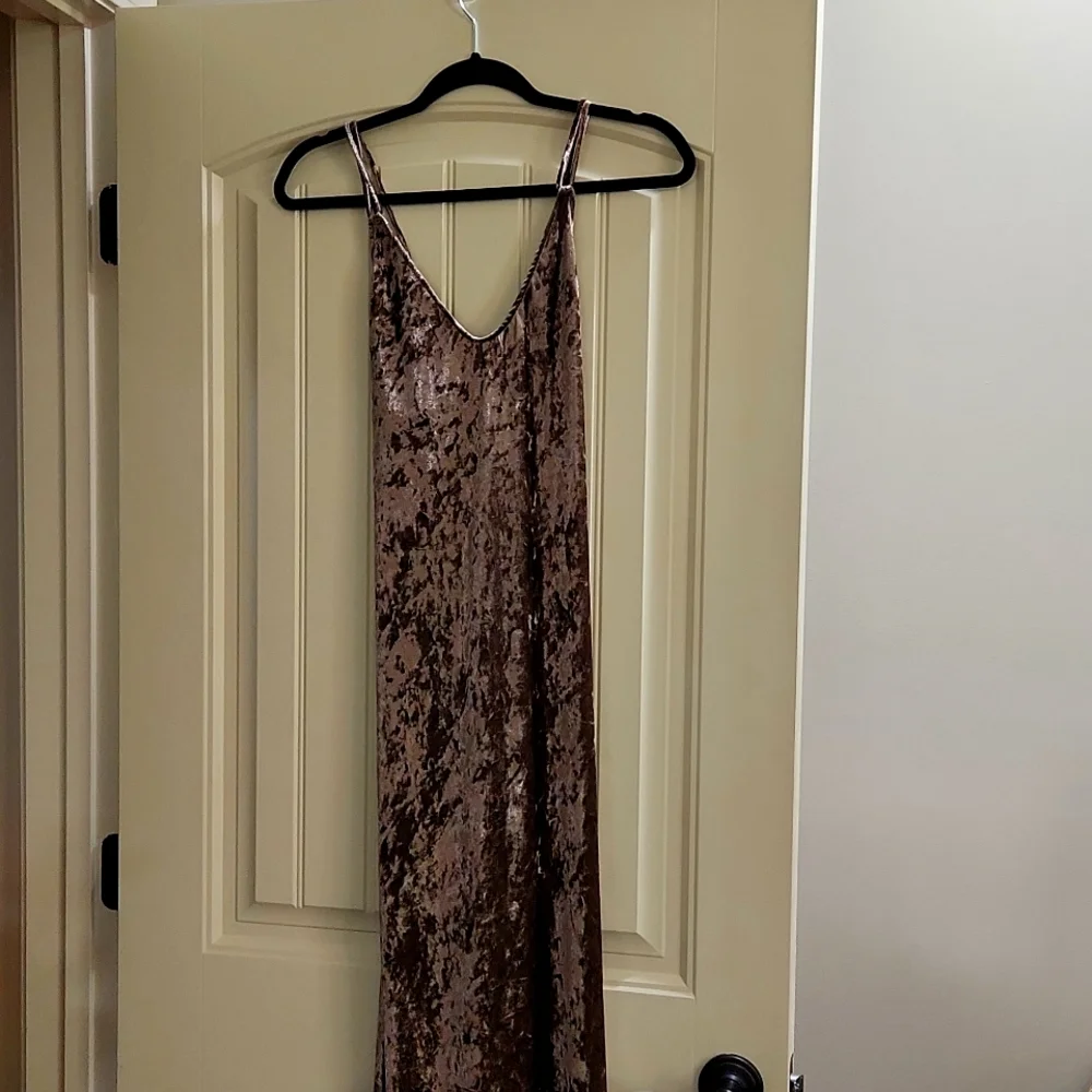 Free People Velvet Dress - Picture 1 of 9